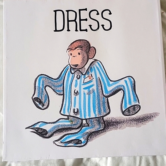 Artissimo Designs Curious George Canvas Pictures Set Of 2 - Picture 7 of 11